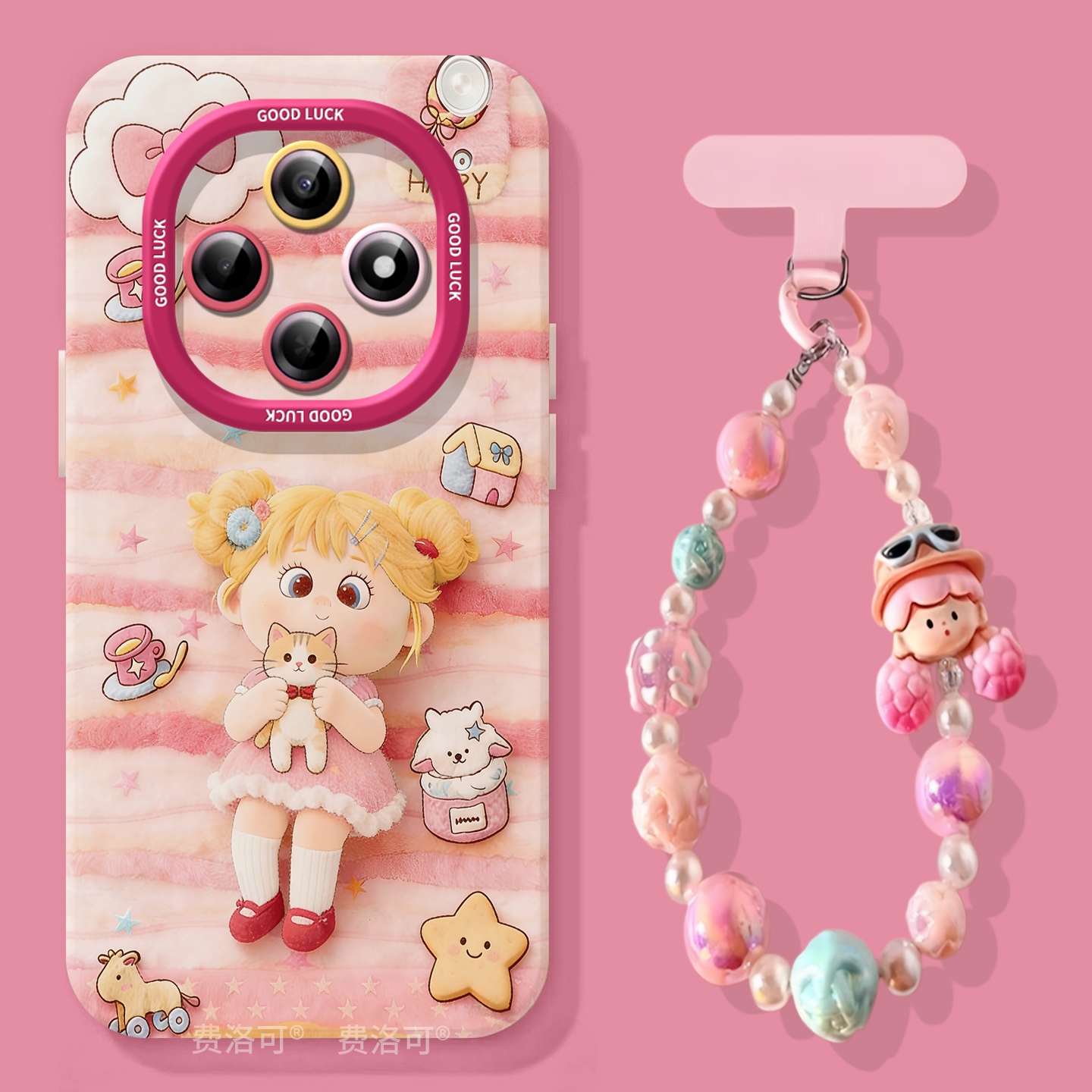 小猫女孩适用oppoa6pro手机壳2025新款A6B保护套A5软硅胶a97保护a95全包opop镜头a93小众高级感a92s女a91外壳