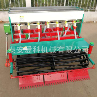 耘耕播种机多行种植播种机 小麦带施肥播种机四轮车圆盘式