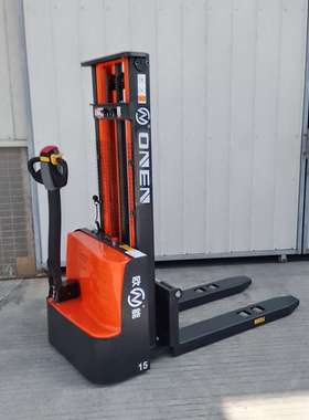 欧能CDDA叉车全电动堆高车堆垛车托盘升降仓库装卸货电动升降车