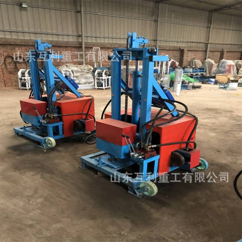 家用柴油液压水井钻机 农田灌溉单人钻井机 便携式家用打井设备