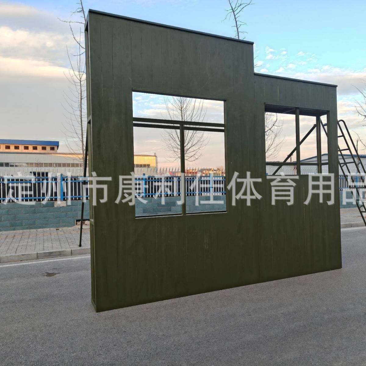 攀登训练平面攀爬架户外体能拓展心理训练障碍器材攀登墙模拟门窗