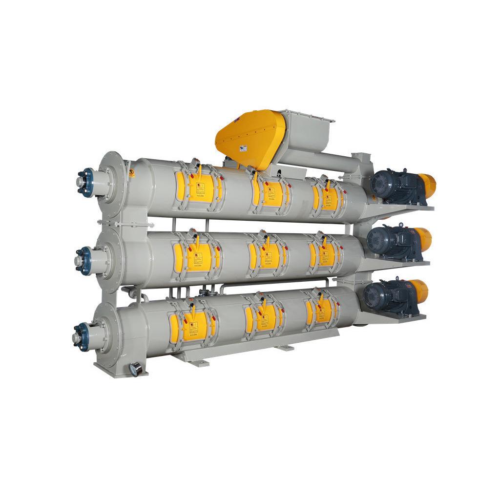 单轴多层调质器 保质器 饲料 水产 宠物食品 猫砂制粒膨化预处理