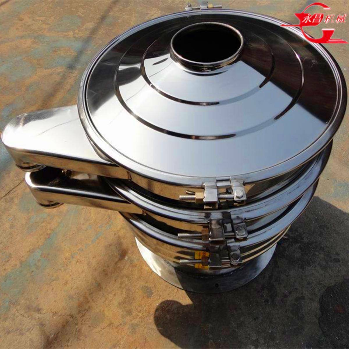 ZS型粉末颗粒不锈钢高效圆形筛粉机 分级机小颗粒