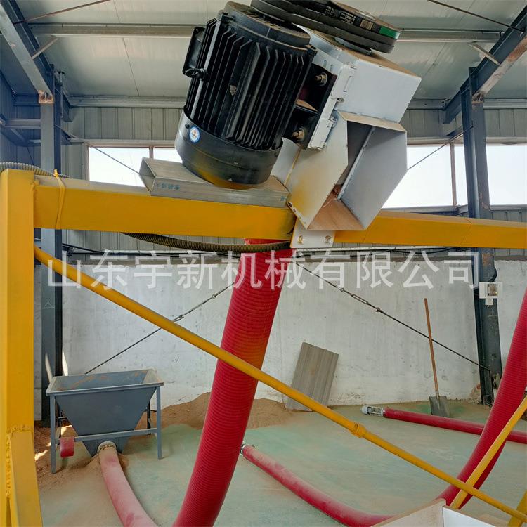 软管螺旋提升机自动装车粮食抽粮机 便携式沙子上料机