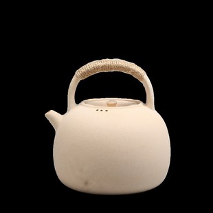 提u梁壶 原矿白泥煮茶壶烧水壶 泡茶壶电陶炉炭炉明火专用工夫茶