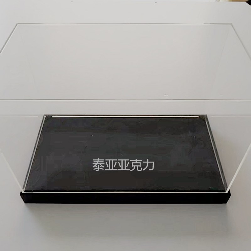 定制高透明展示盒亚克力盒子模型展示罩有机玻璃透U明盒子手办防