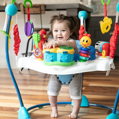 美国Kids2 babyeinstein婴儿交响乐跳跳椅宝宝益智早教多功能弹跳