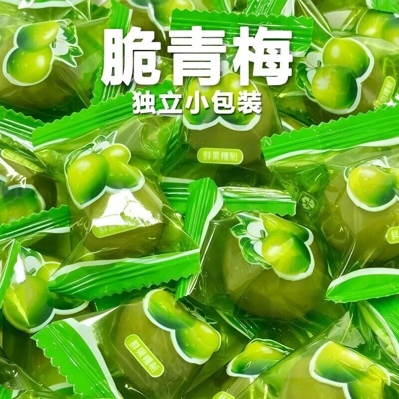 脆青梅脆梅独立包装大果青口梅酸甜爽口蜜饯梅子果干果脯休闲零食