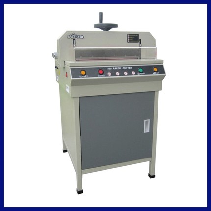 厂家热销 WD-450D 电动精密切纸机 400张厚层裁纸机 标书 书本