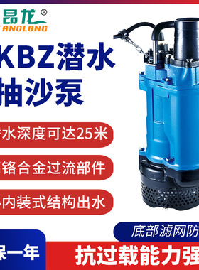 可定制kbz系列厂家直销渣浆泵 高铬合金泥沙泵 防磨无堵塞抽沙泵