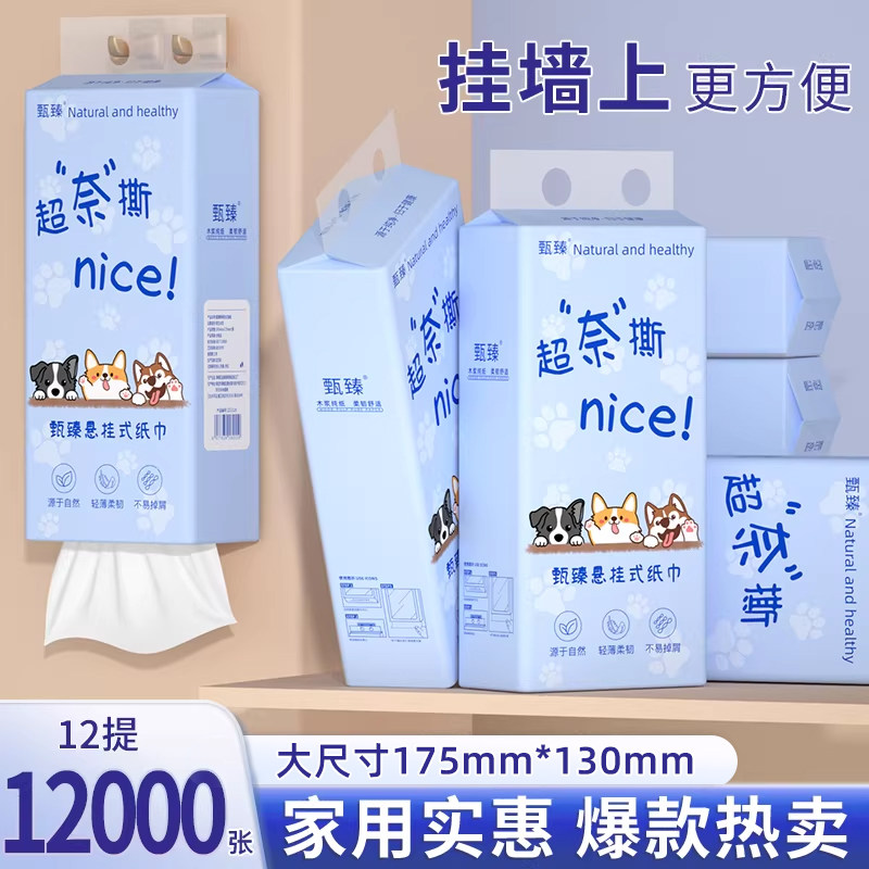12000张整箱纸巾纸抽面巾纸擦手纸悬挂式抽纸餐巾纸擦屏幕纸巾,洗护清洁剂/卫生巾/纸/香薰,电子屏幕/镜头湿巾,淘宝优惠券,粉丝福利购,淘宝优惠卷