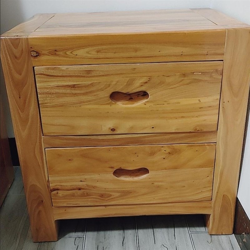 老榆木床头柜纯实木榫卯储物柜收A纳斗柜角几边几抽屉矮柜花架底