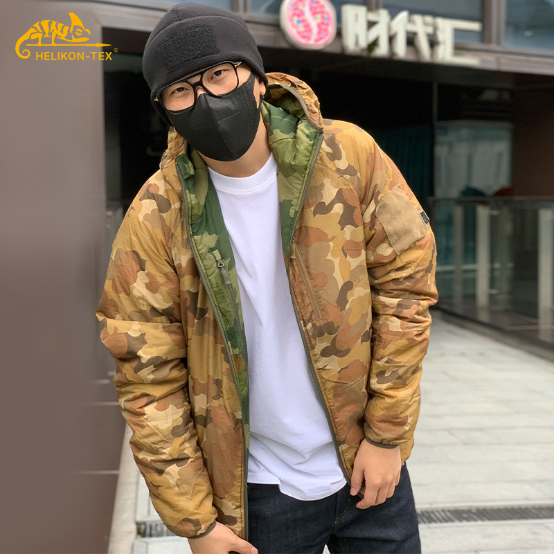 赫利肯双面猎狼犬夹克C棉