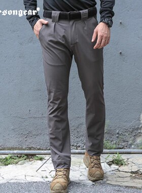 爱默生战术西裤男夏季修身户外军迷休闲薄款透气耐磨直筒疾兔长裤