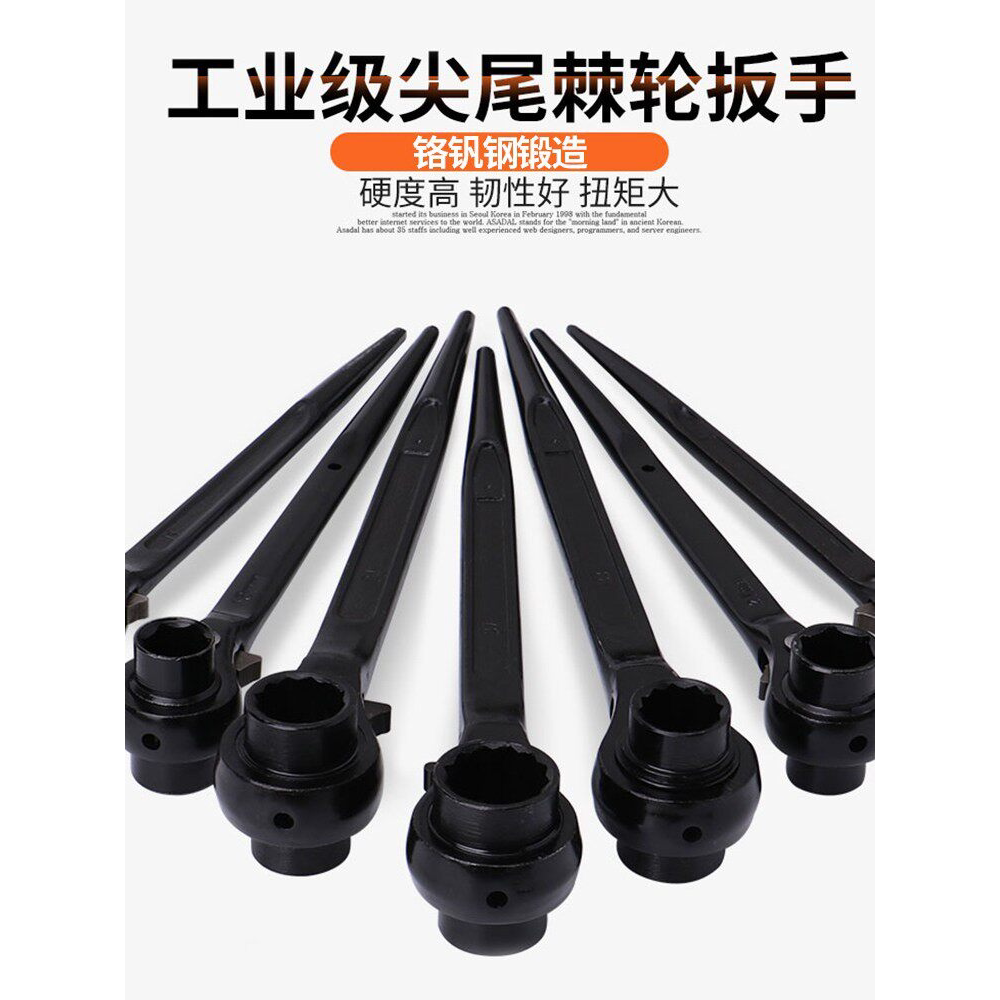 德国品质博士尖尾棘轮扳手刺轮多功能荆自动梅花套筒五金荆轮扳手