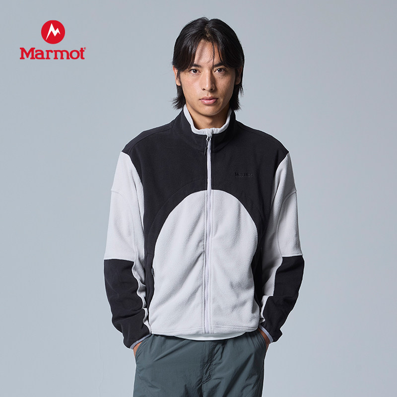 MARMOT土拨鼠男Polarlite抓绒衣