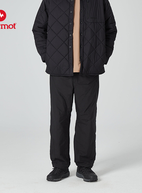 MARMOT土拨鼠秋冬男款户外防泼水枢纽站保暖长裤PERTEX Junction