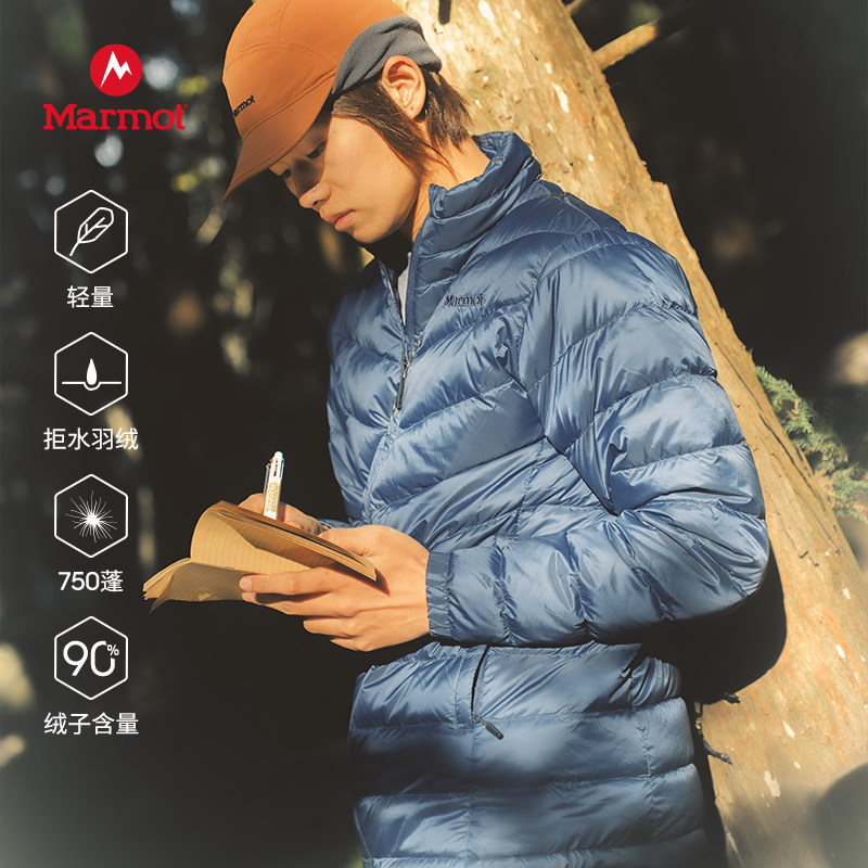 MARMOT土拨鼠男女同款艾博羽绒服