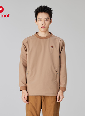 MARMOT土拨鼠 MMT Caption Snead 男款防泼水斯尼德圆领夹克卫衣