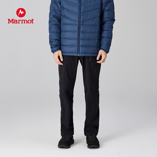 MARMOT土拨鼠防泼水跋涉徒步长裤