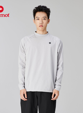 MARMOT土拨鼠Mt.RashGuard吸湿速干抑菌男士户外运动卫衣上衣