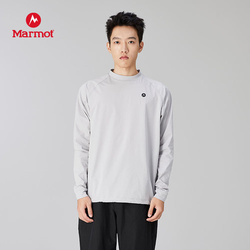 MARMOT速干防晒UPF50长袖卫衣