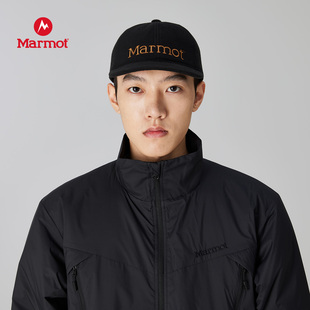 MARMOT土拨鼠UHG206档案标志抓绒带檐帽Porarlite Archive Logo
