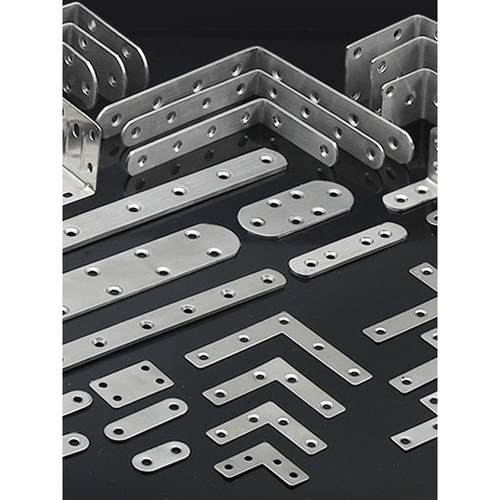 不锈钢板带孔铁条直条扁条加厚神器强力带孔扁条铁片改装角片