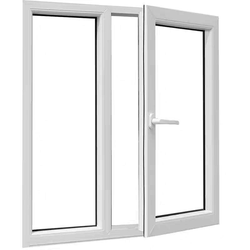 定制海螺塑钢门窗平开门窗单玻双玻固定窗推拉门窗塑料窗平推窗户