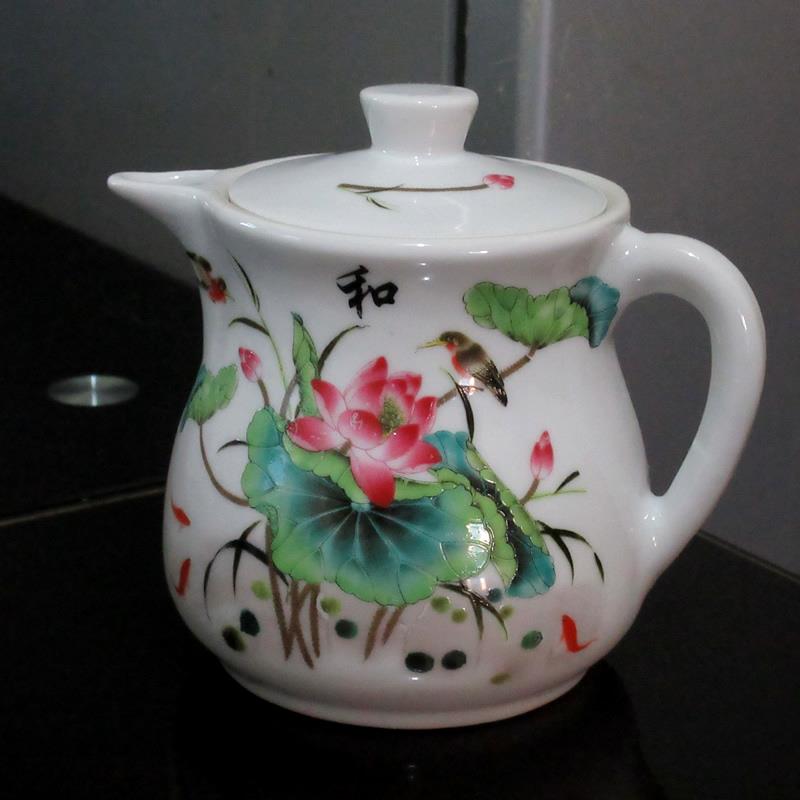 景德镇瓷器耐高温瓷油壶陶瓷酱油壶醋壶料酒壶调味壶特价清仓处理