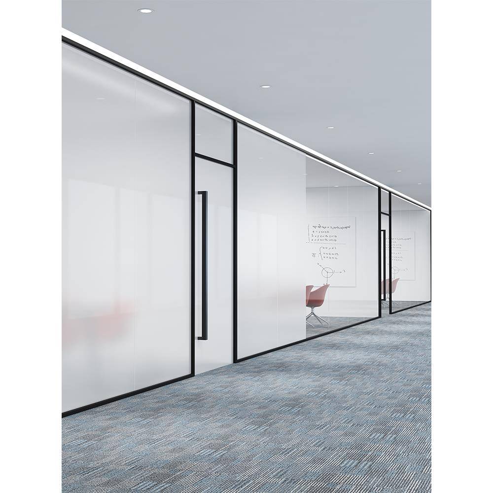 雾化玻璃电控智能卫生间双层钢化调光玻璃通电变色玻璃贴膜办公室