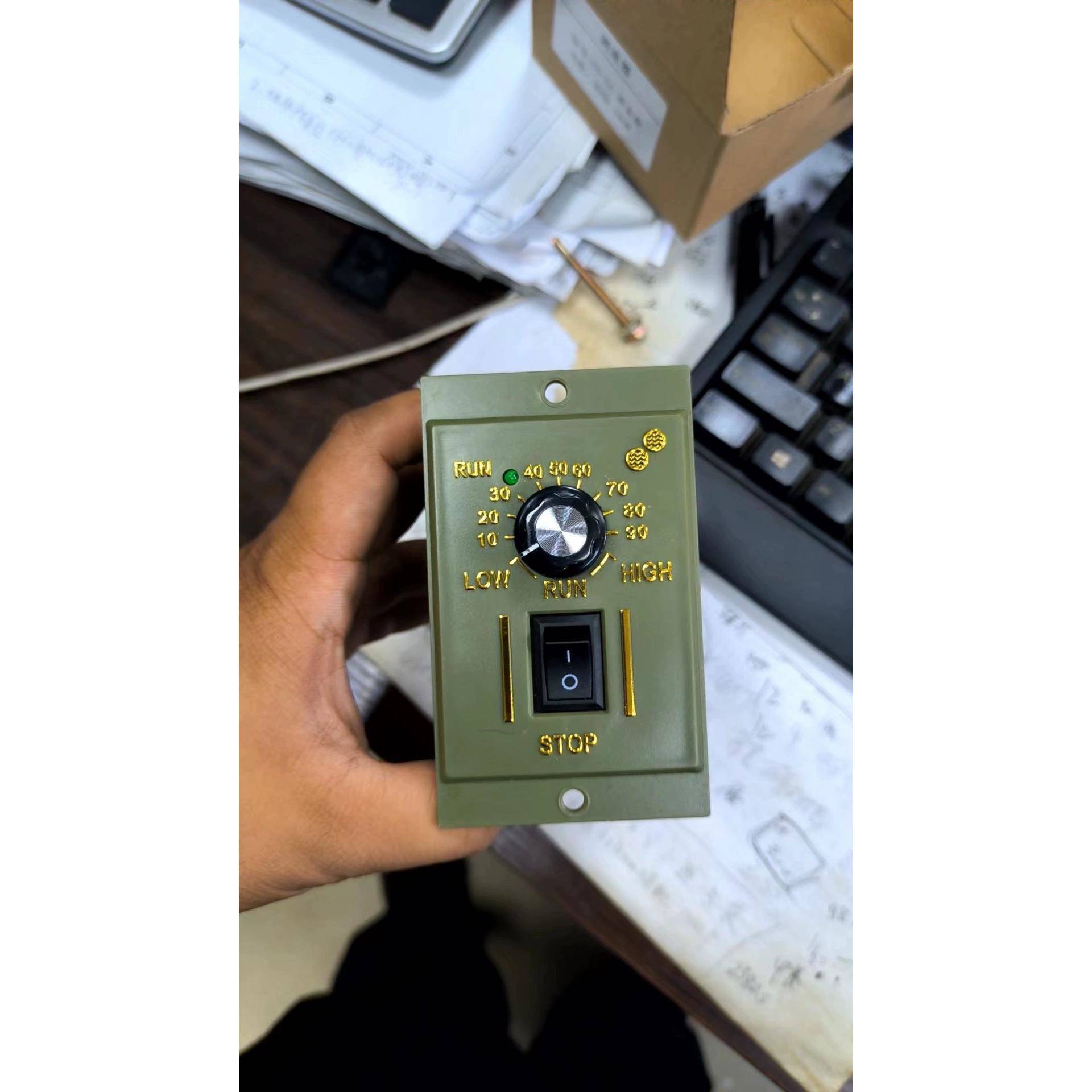 US52调速器6W15W25W120W400W减速电机单相交流220v速度控制器开关