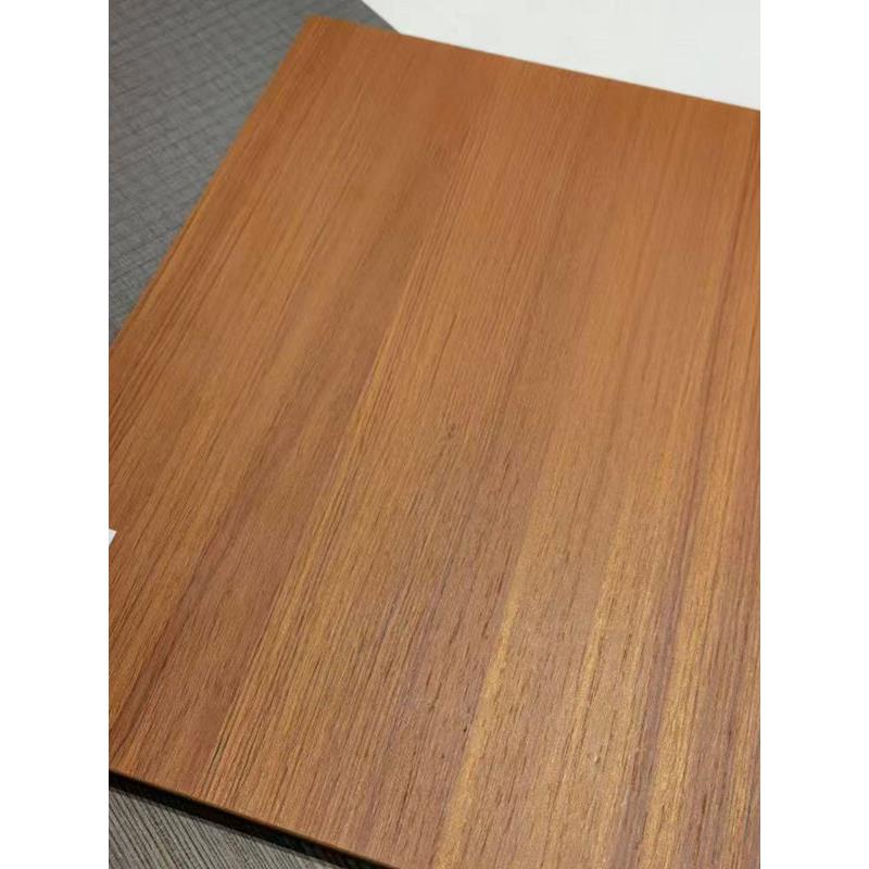 天然缅甸柚木饰面板免漆黄柚木护墙板柜门柜体饰面板涂装木皮板