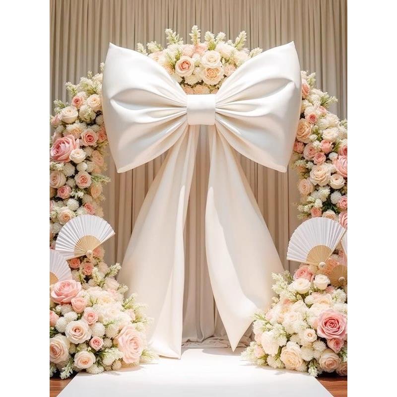 巨大型蝴蝶结装饰美陈结婚房订婚礼拍摄生日网红派对布景道具橱窗