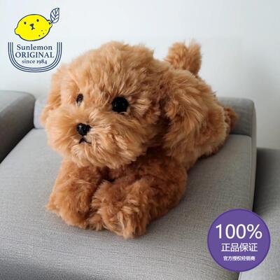 日本sunlemon仿真泰迪贵宾犬玩偶