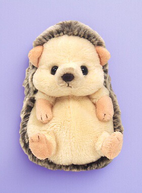 日本Sunlemon正版娃娃公仔可爱毛绒玩具仿真刺猬玩偶女生日礼物