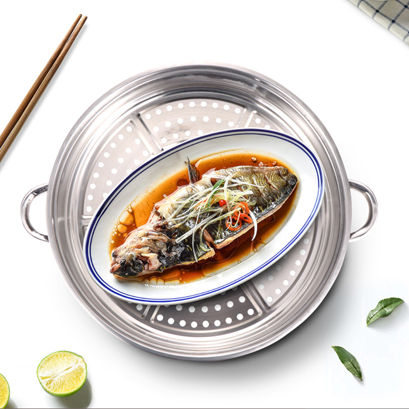 炒锅蒸锅套装组合麦饭石s不粘锅炒菜锅家用煎炒两用麦石锅蒸屉锅