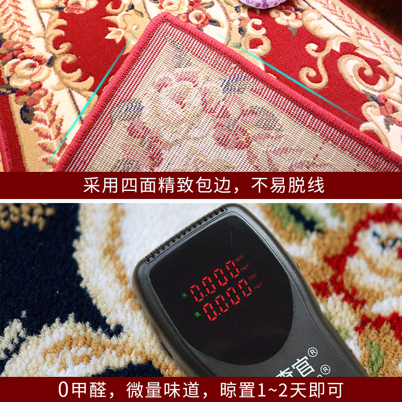 大庆地毯客厅沙发茶几垫家用A免洗床边毯大面积卧室可睡可坐