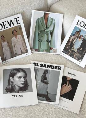 简约ins风英文杂志拍摄道具办公室书柜民宿装饰摆件拍照直播背景