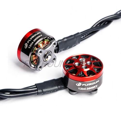 FLYROUN 1304无刷电机3900KV 3S 3寸穿越无人机FPV马达无人机配件