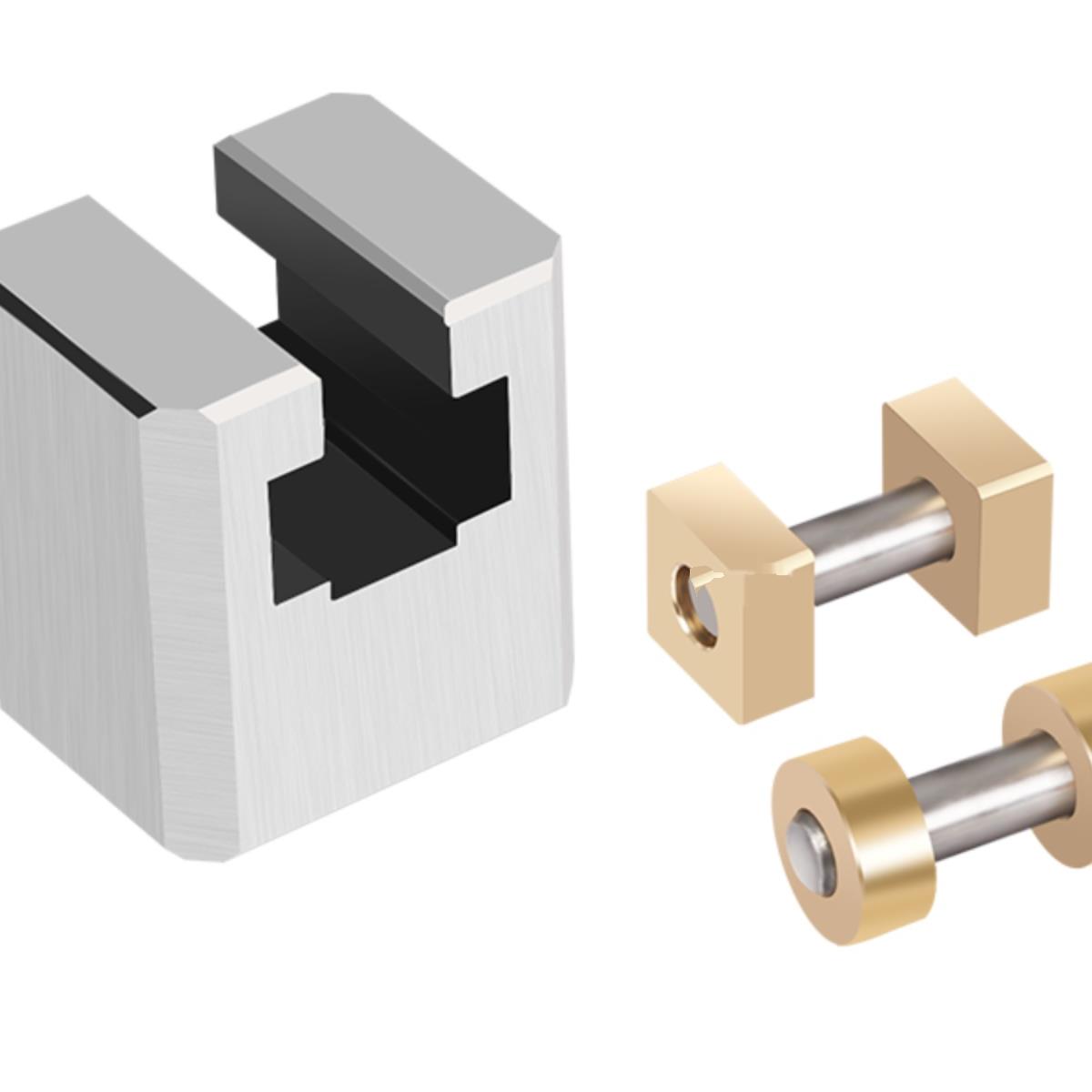注塑模具标准件41B斜顶座斜滑座斜顶滑脚座斜顶装置非标订做顺丰