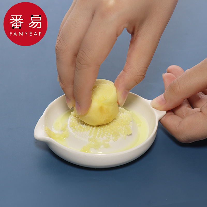 磨姜器AB1S242-手动多功能厨房蒜泥姜末药末钵擦搓泥家用研磨磨