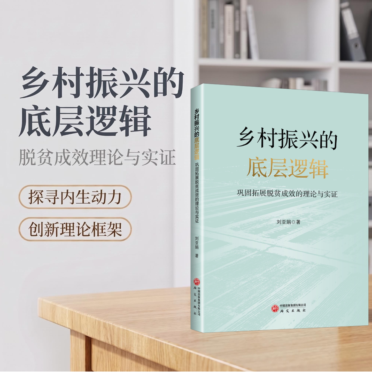 乡村振兴的底层逻辑 巩固拓展脱贫成效的理论与实证 扶贫时代 中国农业经济 农业发展 三农与乡村振兴 经济类正版书籍 研究出版社图片
