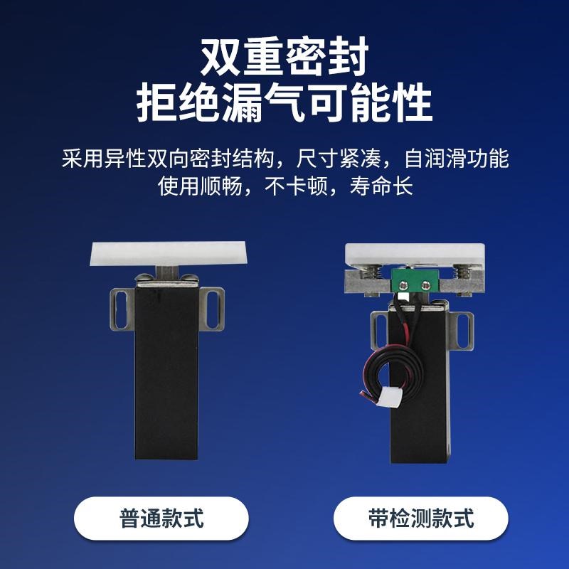 机械手工业配件方形气缸1840抱具行程40MMM抱持治具气缸捡知夹具