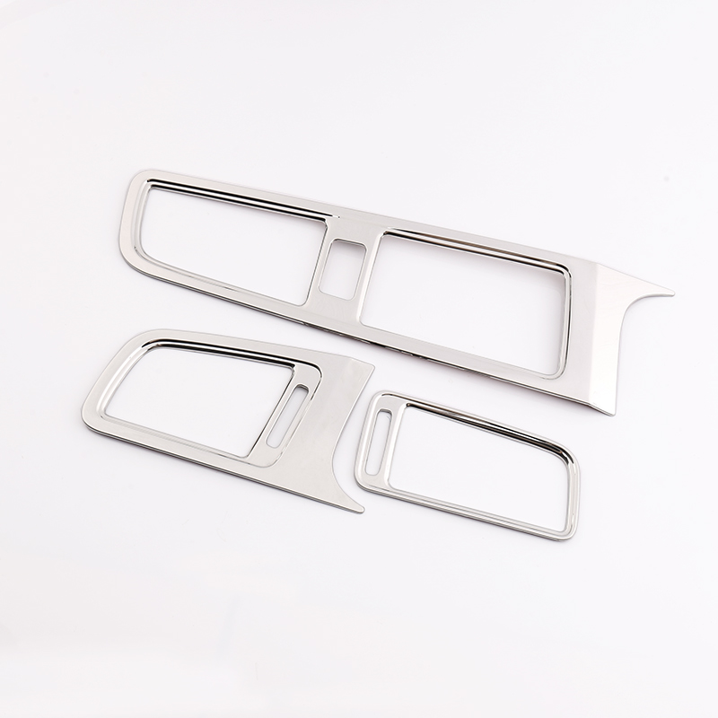 专用于1317款朗逸内饰改装空调出风口亮片中控台仪表W台出风口饰