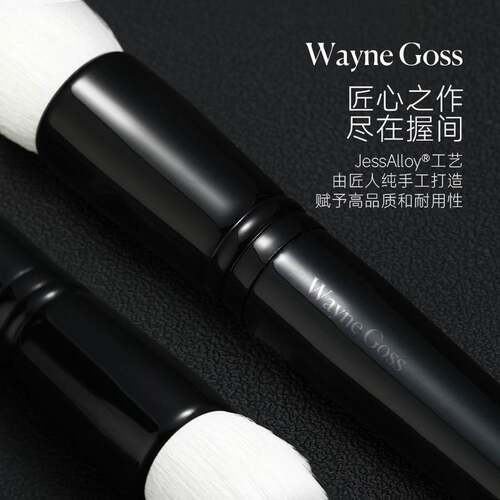 WAYNE GOSS大叔家的刷子化妆刷专业套装动物毛柔软粉底刷眼线刷