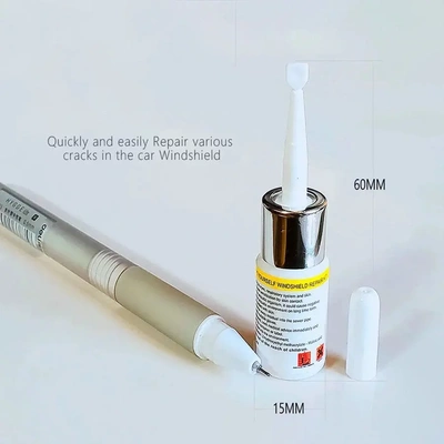 源头工厂热卖汽车挡风玻璃修复工具套装汽车玻璃裂纹修复三件套