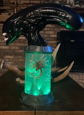 2024新品alien romulus 2024  poporn树脂 异形led水箱