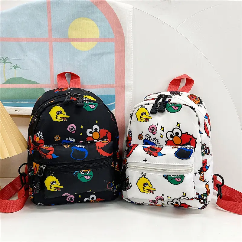 22双肩两用卡通小书包新款韩版少儿小背包男女童幼儿园可爱小挎包