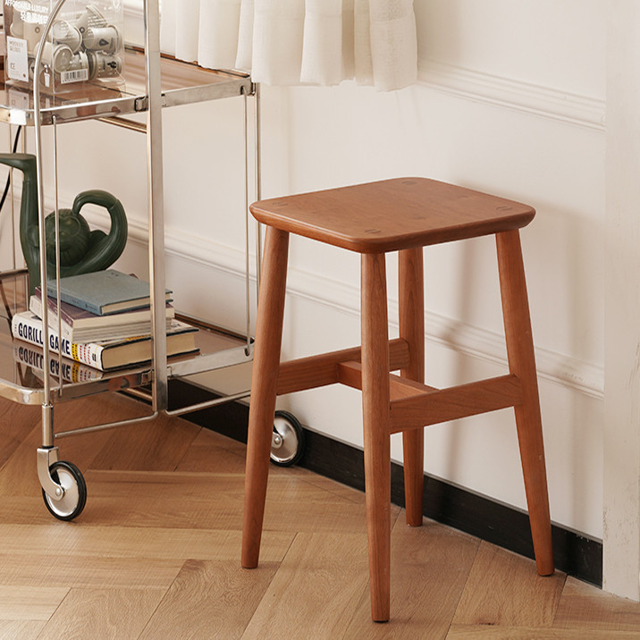 出乎生活小满方凳家用实木小板凳樱桃木凳子北欧换鞋凳饼干凳子,住宅家具,矮凳,淘宝优惠券,粉丝福利购,淘宝优惠卷